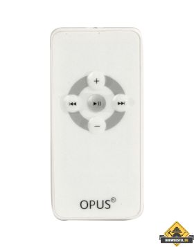 Opus 55 dockingstation met IR-afstandsbediening polarwit
