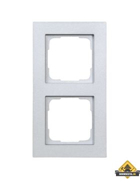 Opus 55 Fusion afdekraam Tweevoudig alu-zilver-zijdeglans