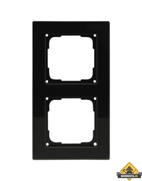 Opus 55 Fusion glas afdekraam Tweevoudig zwart