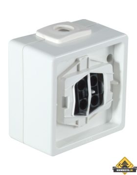 Opus Aqua multifunctionele schakelaar met lampmodules, zuiver wit