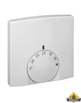 Opus opbouw-kamertemperatuurregelaar, verbreekcontact 10 (4) A helder wit
