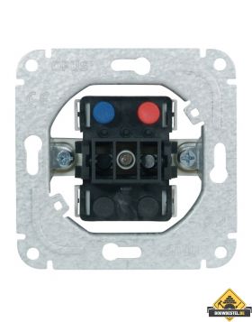 Opus pulsschakelaar + controlelampje dubbelpolig/wissel