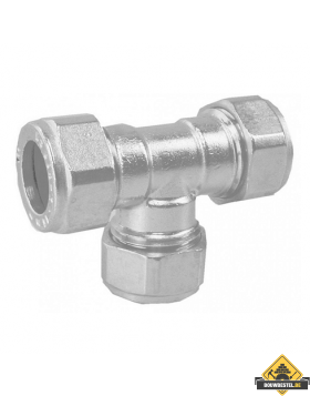 Riko P-701 messing knel teestuk 22mm vernikkeld