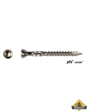 PFS Hardhoutschroeven Verzonken Kop Torx * 5x60 Rvs / Inox C2 (T-25) - 200 stuks