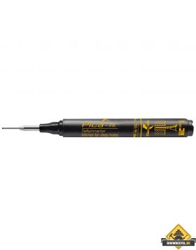 Pica merkstift. zwart per stuk. afname per 10 stuks