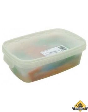Assortiment Uitvulplaatjes 50x50mm Kunststof - 200 stuks