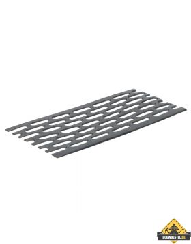 Platprofiel geperforeerd 30x1mm Zwart 500cm (bestelnr. 1634)