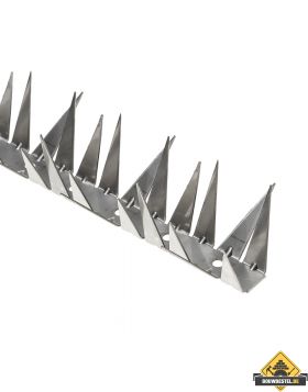 Pointflex Anti-klimstrip 980x2x46xmm RVS 