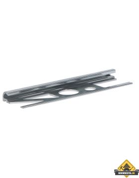 Proround aluminium tegelprofiel 8mm Chroom 300 cm