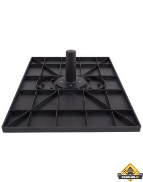 Raapbord kunststof 495x330 mm met greep