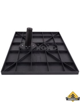 Raapbord kunststof 495x330 mm met schuine greep
