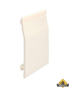 Rabatdeel hardschuim 150mm Crème 600cm