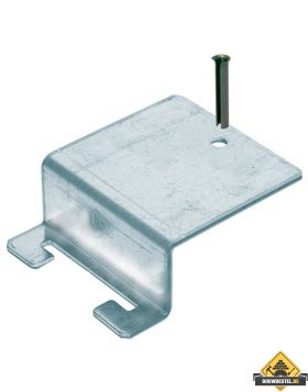 Rb Spijkerplaat Kalkzandsteen D > 100 85x40x30mm met hulsnagel Sendzimir verzinkt - per stuk