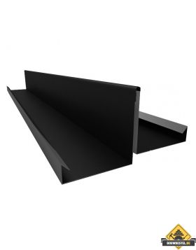 Quickgoot Prefab verholen goot renovatieprofiel Aluminium + EPDM 1 meter