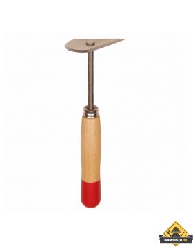 Schraper model Peer - staal - houten steel - professioneel - per stuk