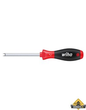 Wiha Schroevendraaier SoftFinish sleufkop voor sleufmoeren (32357) M5 x 125 mm (UITVERKOOP, OP = OP)