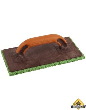 Schuurspons SUPER PROF kunststof groen middelgrof 280x140x10 mm SUPERSOFT greep