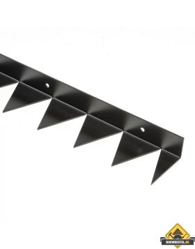 SecuMax Anti-klimstrip 1000x2x60xmm Staal 90 graden