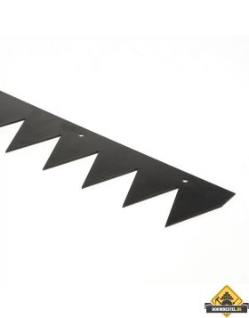 SecuMax Anti-klimstrip 1000x2x85xmm Staal Recht