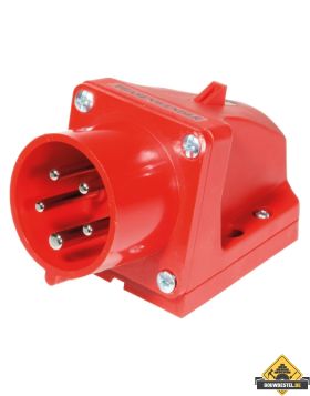 Sirox CEE-wandapparaatstekker IP 44, 5-polig, 400 V, 6 h 32 A