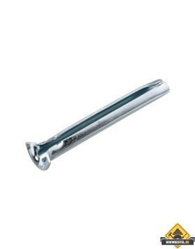 Spanhuls 6 x 60mm verzinkt gehard staal | 200 stuks