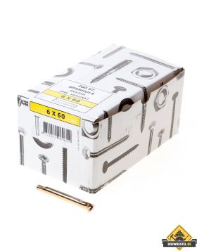 Fischer Spanhuls gegalvaniseerd 6.0x60mm doos 200 stuks