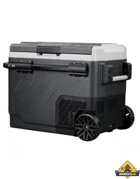 Steamy-E Dual Zone Roller Elektrische Compressor Cooler On Wheels 51 liter koelbox