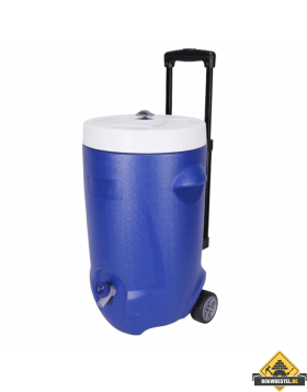 Steamy Cool 20 liter Roller drankdispenser op wielen Blue