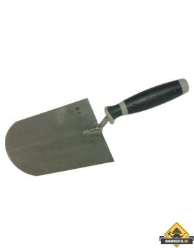 Stukadoorstroffel SUPER PROF rond 180 mm SUPERSOFT-greep RVS