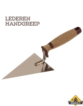 Super Prof Eco Pure RVS punttroffel spits - 140 mm
