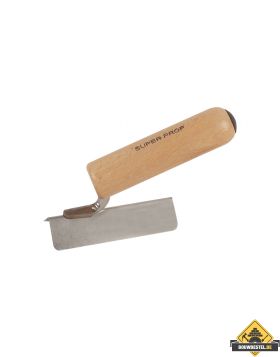 Japanse hoekschop SUPER PROF uitwendig scherp 100x26mm RVS