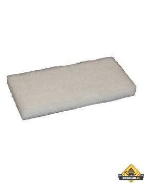 Schoonmaakspons SUPER PROF epoxy wit fijn 240x120x25 mm