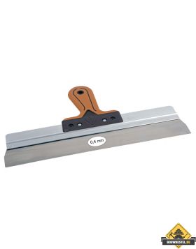 Spackmes SUPER PROF aluminium 220 mm RVS met SUPERSOFT-handgreep