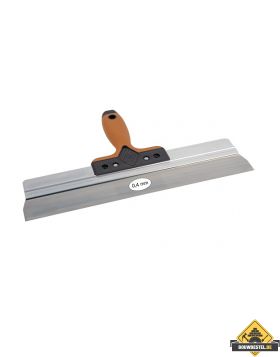 Spackmes SUPER PROF aluminium 170 mm RVS met Amerikaanse SUPERSOFT-handgreep