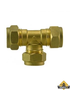 Knelkoppeling T-stuk 12mm