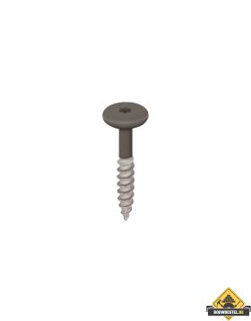 Torx schroef 32mm rvs V2A 100 stuks Kwartsgrijs