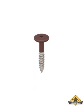 Torx schroef 32mm rvs V2A 100 stuks Mahonie