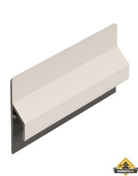 Trim/kraal aansluitprofiel 10mm Keralit dakrand Crème - Classic (bestelnr. 2843)
