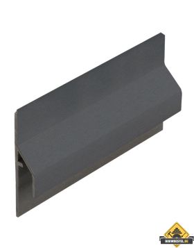 Trim/kraal aansluitprofiel 10mm Keralit dakrand Kwartsgrijs - Classic (bestelnr. 2843)