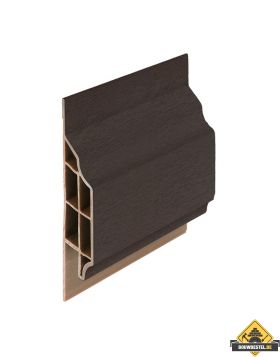 Trim/kraal sierlijst klassiek Donkerbruin - Classic (met houtnerf) 600 cm