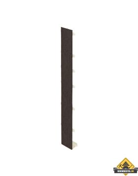 Tussenstuk 350mm Keralit dakrand Donkerbruin - Classic (bestelnr. 2848)