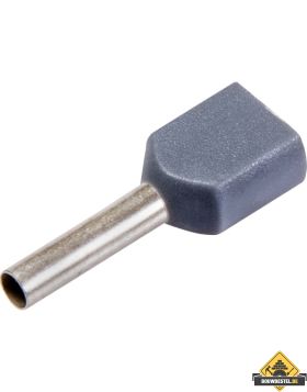 Twin-adereindhuls, geisoleerd 2 x 0,75 | 100 stuks