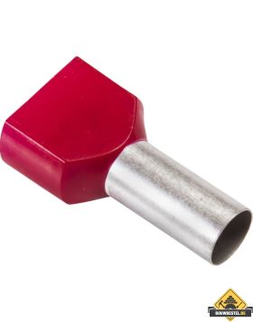 Twin-adereindhuls, geisoleerd 2 x 10,00 | 100 stuks