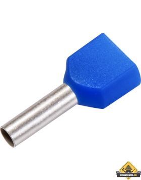 Twin-adereindhuls, geisoleerd 2 x 2,50 | 100 stuks