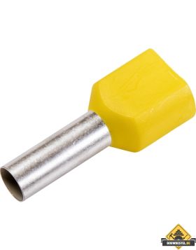 Twin-adereindhuls, geisoleerd 2 x 6,00 | 100 stuks
