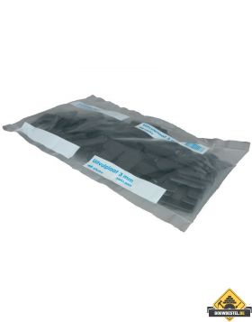 Uitvulplaatje 3mm Zwart - 48 stuks