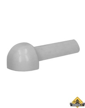 Uitwendig hoekstuk Proround aluminium 6mm Alu.geanodiseerd