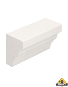 Unipanel sierlijst 36x52mm Wit 485 cm