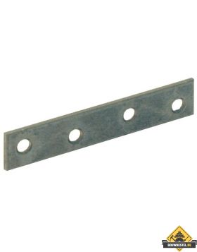 Verbindingsplaat 80X15X2mm Gegalvaniseerd - 10 stuks
