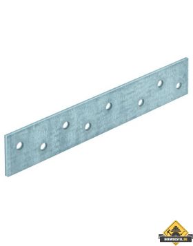 Verbindingsplaat 200X36X4mm Sendzimir verzinkt - 10 stuks
